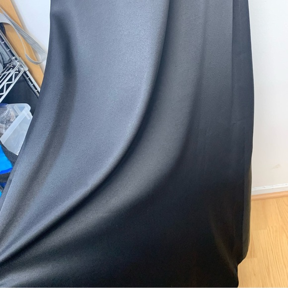 Evan Picone Black Formal‎ Gown Dress Sz 6  A Line Classic Elegant Event  Cruise - Picture 4 of 10